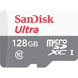 Карта пам'яті SanDisk microSDXC 128GB UHS-I Ultra A1 + SD Adapter (SDSQUNR-128G-GN3MA) [174292] - мініатюра 2
