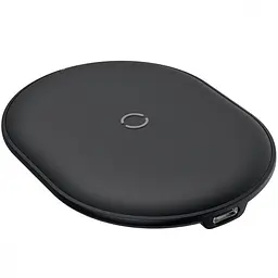 Бездротовий зарядний пристрій Baseus Cobble Wireless Charger 15W WXYS-01 Black - мініатюра 4