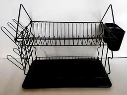 Сушіння для посуду Dish Rack WL 2607 S чорна - мініатюра 2