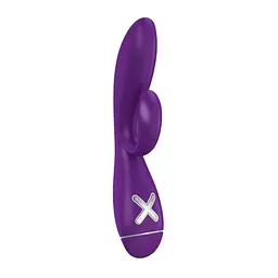 Вібратор із кліторальним стимулятором OVO K1 Rabbit Purple Ovo OVOK1PUR 24805 - мініатюра 1