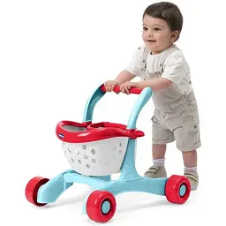 Іграшка-ходунки 2 в 1 Chicco Візок для покупок (12421.00) - мініатюра 4