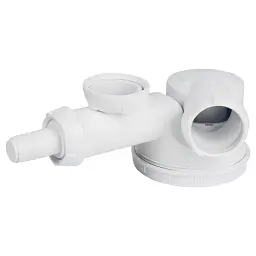 Сифон для кухонної мийки Espace 1½"×Ø40мм WIRQUIN (9542420) - миниатюра 4