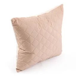 Подушка Руно 40х40 декоративна Velour "Beige ромб" 311.55_Beige ромб - мініатюра 2