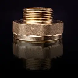 Перехідник Lexline К.0622-В 1 1/2"х2" НВ посилений латунь 30412 - мініатюра 2