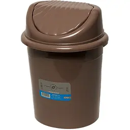 Кошик для сміття Stars Plast 1.7 л какао (94052/как)