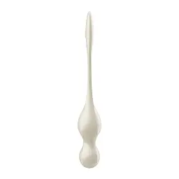 Вагінальні кульки Satisfyer Love Birds 1, 22.2 см, білий - мініатюра 3