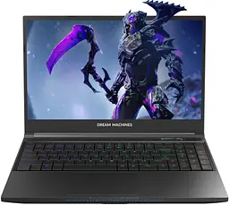 Ноутбук Dream Machines RT3080-15 15.6QHD IPS 240Hz/AMD R9 6900HX/32/1024F/NVD3080-16/DOS (RT3080-15UA56)