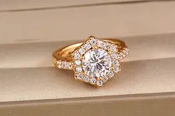 Кільце Xuping Jewelry Болтик р 18 золотисте