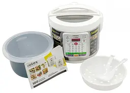 Мультиварка рисоварка Rotex RMC532-W Smart Cooking - мініатюра 8