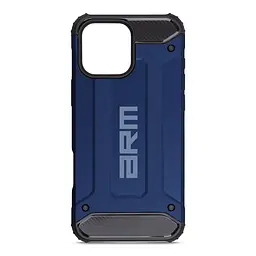 Чехол для Apple iPhone 16 Pro Max, Panzer, синий, противоударный, бронированный, милитари, панель-накладка, защита всего корпуса, защита дисплея и камеры, термополиуретан (TPU) + поликарбонат (PC), ArmorStandart (ARM79549)