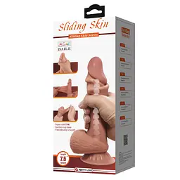 Фалоімітатор - Pretty Love Sliding Skin 7.6" Latin - мініатюра 8