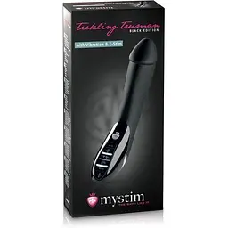 Вібратор з електростимуляцією Mystim Tickling Truman eStim Black міостимулятор - мініатюра 2