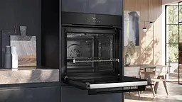 Духова шафа електрична Siemens 71 л A+ дисплей конвекція піроліз чорний - мініатюра 5