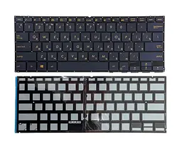 Клавіатура для ноутбука Asus ZenBook Flip S UX370UA Black, (No Frame) - мініатюра 2