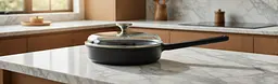 Сковорода глибока IQ Be Smart алюмінієва з кришкою 26 см (IQ-1154-26) - мініатюра 8