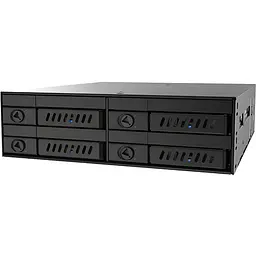 Бекплейн Chieftec CMR-425 1x5.25" -> 4x2.5" HDDs Hot-Swap Metal