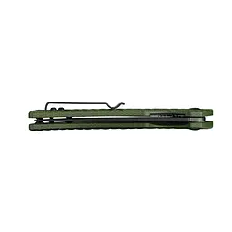 Ніж складаний туристичний Ruike P122-MG, (9.2 см) 14C28N / мікарта темно-зелений - мініатюра 7
