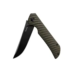 Ніж складаний туристичний Ruike P122-MB, (9.2 см) 14C28N / мікарта коричневий - мініатюра 9