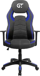 Геймерське крісло GT Racer чорне із синім (X-2589 Black/Blue) - мініатюра 4
