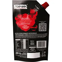 Кетчуп Торчин Теріякі Солодкий пастеризований 200 г - мініатюра 2