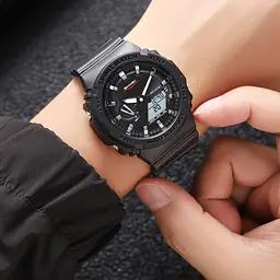 Наручний годинник чоловічий 2351BKWT Black-White Skmei acs0029984 - мініатюра 3