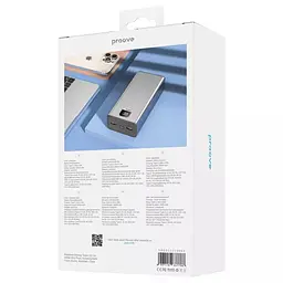 Портативна батарея Proove Guardian 22.5W 30000mAh сірий металік - мініатюра 3