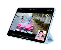 Чохол-книжка BeCover Tri Fold Soft TPU для Apple iPad Mini 7 2024 8.3" Світло-блакитний (712447) - мініатюра 2