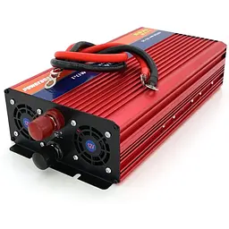 Інвертор напруги Voltronic NV-3000(1600Вт)+LCD, 12/220V, approximated, 1 універсальна розетка, клеми, Box - мініатюра 2