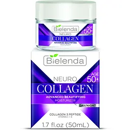 Крем-концентрат Bielenda Neuro Collagen проти зморшок 50+ 50 мл - мініатюра 3
