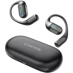 Навушники Canyon OnFlow 12 OWS ENC Black (CNS-TWS12BK) - мініатюра 1