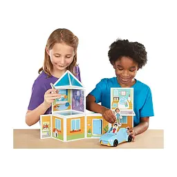 Ігровий набір Melissa & Doug магнітний набір будівель Наш дім (MD30650) - мініатюра 5