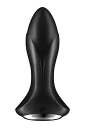 Анальна смартвібропробка із перлинним масажем Satisfyer Rotator Plug 1+, Чорний - мініатюра 4