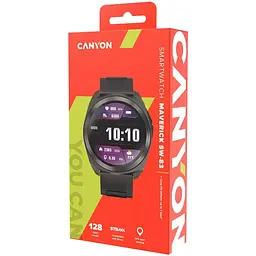 Смарт-годинник Canyon Maveric SW-83 GPS Black (CNS-SW83BB) - мініатюра 7