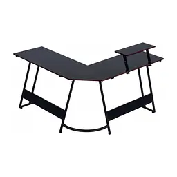 Комп'ютерний стіл GT Racer T-1741 Black (T-1741 (130x130x45x73) Black) - мініатюра 6