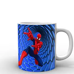 Кухоль GeekLand Людина-Павук Spider-Man мультфільм SM.02.018 330 мл білий - мініатюра 3