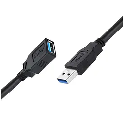 Дата кабель USB 3.0 AM/AF 1.8m black ColorWay (CW-CBUF075-BK) - мініатюра 4