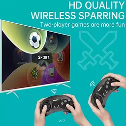 HDMI ігрова приставка для телевізора із бездротовими джойстиками Game Controller SG800 - мініатюра 9