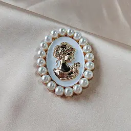 Брошка Силует бароко (84946810)