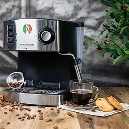 Кавоварка Grunhelm GEC15 еспресо з трубкою-капучинатором 850 Вт чорна - мініатюра 6
