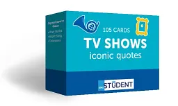 Картки для вивчення англійських слів. TV Shows (105) англійська - English Student - мініатюра 2