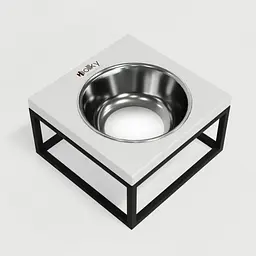 Hollky Base Solo M — миска на підставці для котів і середніх собак (1 × 0,8 л) - мініатюра 5