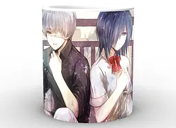 Кружка GeekLand Tokyo Ghoul Токійський гуль кен і туока TG.02.017 - мініатюра 2