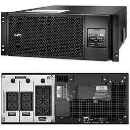 Джерело безперебійного живлення APC Smart-UPS Online 6000VA/6000W, RM 3U, LCD, USB, RS232, 6x13, 4xC19 - мініатюра 3