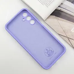 Чохол Silicone Cover Lakshmi Full Camera (AAA) with Logo для Samsung Galaxy A15 4G/5G / M15 5G Бузковий / Dasheen - мініатюра 3