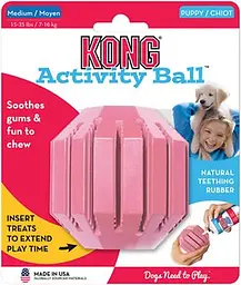 М'яч для ласощів для цуценят KONG Puppy Activity Ball - мініатюра 2