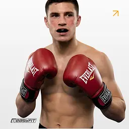 Боксерські рукавички Everlast 6 унцій (6 oz) червоні - мініатюра 4