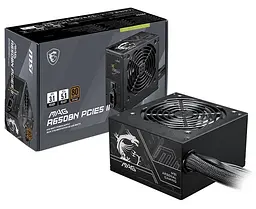 Блок живлення MSI MAG A650BN PCIE5 II - мініатюра 4