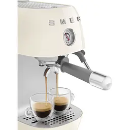 Кавоварка ріжкова Smeg ECF03CREU Cream [169557] - мініатюра 10