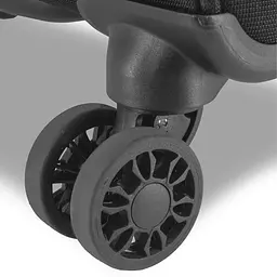 Валіза Swissbrand Fairview (M) Black (SWB_LSFAI001M), Чорний, Чорний - мініатюра 2