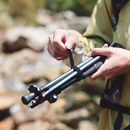 Трекінгова палиця Naturehike CNK2450DS013, 103-120 см, чорна - мініатюра 9